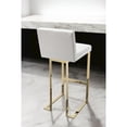 thumbnail image 3 of Pangea Home Dexter Bar Stool Faux Leather White, 3 of 15