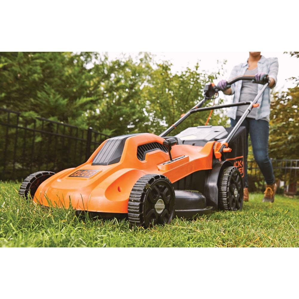 BLACK+DECKER Electric Lawn Mower, 13-Amp, Corded (BEMW213)