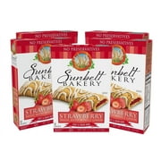 Sunbelt Bakery Strawberry Fruit & Grain Bars, 11 oz. Boxes (Pack of 5)
