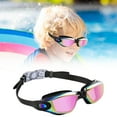 thumbnail image 2 of Kids Swim Goggles 2-Pack - Anti-Fog UV Protection Goggles for Children 3-15 Years - Includes Earplugs & Nose Clip - Leak-Proof Design for Boys/Girls, 2 of 6