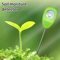 thumbnail image 2 of Handheld 3-in-1 Soil Meter, Multiple Function Temperature Humidity & Fertility Analyzer, Green Plastic Hydrometer for Gardening & Houseplants, Prevents Overwatering, 2 of 8