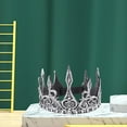 thumbnail image 4 of Runquan King Crown for Men Birthday for Men Medieval for Prom Party Ancient, 4 of 8