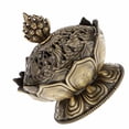 thumbnail image 4 of Quemador de incienso de flor de Buda chino, incensario hecho a mano de aleación para decoración budista de la oficina en casa Yuarrent HA8326-00B, 4 of 6