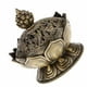 thumbnail image 4 of Quemador de incienso de flor de Buda chino, incensario hecho a mano de aleación para decoración budista de la oficina en casa Yuarrent HA8326-00B, 4 of 6