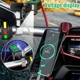 thumbnail image 4 of Motorcycle USB Charger SAE to USB Adapter  36W Dual USB Type C PD & Quick Charge 3.0 with Voltmeter & ON/Off Switch for Smart Phone Tablet GPS, 4 of 11