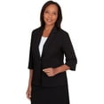 thumbnail image 3 of Alfred Dunner Womens Classic Fit Jacket, 3 of 6