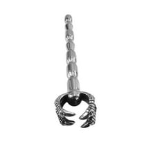 Eagle Claw Shaped Silver Beads Massager Personal Massage Wand