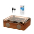 thumbnail image 1 of Lecteur CD Hi-Fi Sans Fil Bluetooth USB Lecture Sans Perte Radio FM Télécommande Infrarouge, 1 of 7