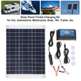 thumbnail image 4 of Panel Solar, Kit de Panel Solar Controlador 50W 10A Fácil de Instalar Con Taza de Succión para Viajar, 4 of 7