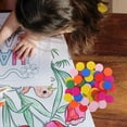 thumbnail image 2 of SHISUYAN 50pcs Round Wood Piece Colorful Disc Learning Tools Pupils Mathematics Teaching Aids for Kid Child Girl (Mixed Color), 2 of 9