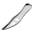 thumbnail image 2 of pvdgvd 2-in-1 Stainless Steel Fish Scaler & Bottle Opener, Serrated Blade for Fish Scales, Easy to Hold & Rustproof, 2 of 6