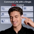 thumbnail image 6 of 2026 Sleep Earbuds Bluetooth 6.0 in Ear, Mini Sleep Headphones with Sleep Monitor and APP, Small Earplugs for Side Sleepers, 48H Playtime Sleep Earphones with Sleep Mode, Personal Alarm, Black, 6 of 9