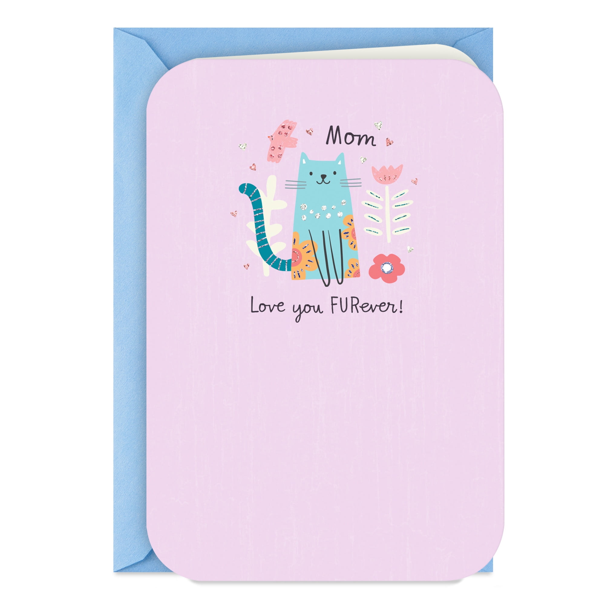 Hallmark Birthday Card for Mom (Love You Furever), 1 count