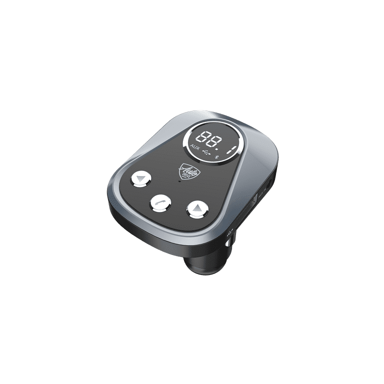 Auto Drive Bluetooth FM Transmitter,with App Control,Dual USB