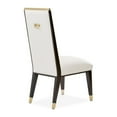 thumbnail image 5 of Michael Amini Belmont Place Dining Side Chair - Cream/Espresso, 5 of 12