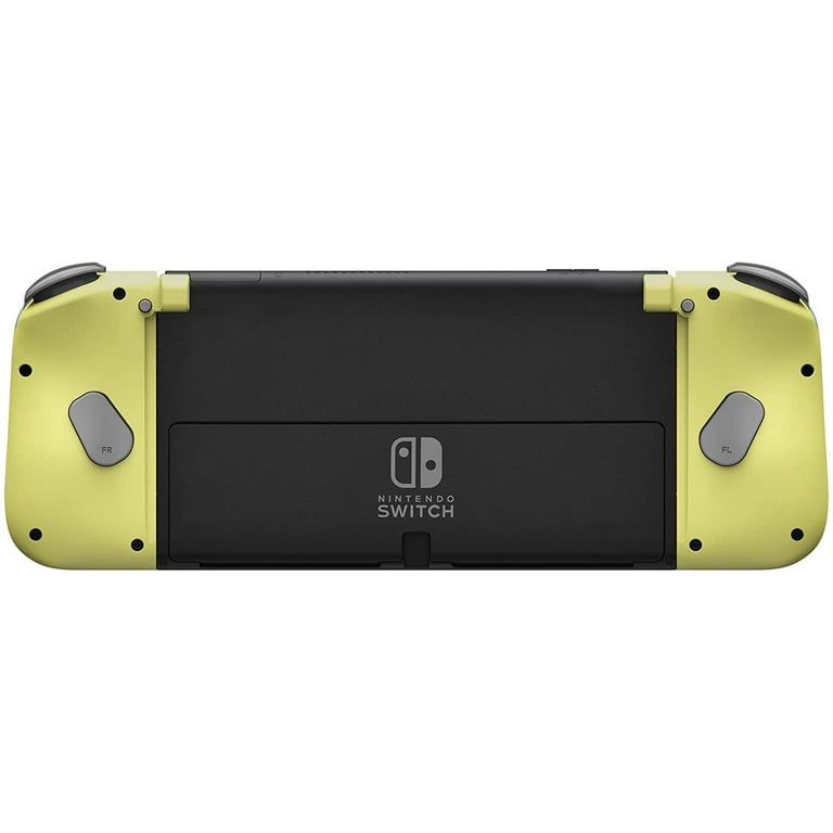 Hori - Split Pad Compact for Nintendo Switch - Light Gray & Yellow