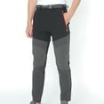 thumbnail image 3 of HOOMEUMY Mens Stretch Work Hiking Pants Casual Outdoor Breathable Travel Climbing Fishing Pants (Black,XXXXXL), 3 of 8