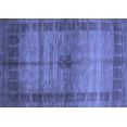 thumbnail image 1 of Ahgly Company Indoor Rectangle Abstract Blue Modern Area Rugs, 8' x 10', 1 of 4
