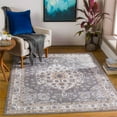 thumbnail image 2 of Cesar CEG-2347 5'3" x 7' Rug in Medium Gray/Light Gray/Tan/Charcoal/Ivory, 2 of 6