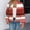 #48-Red, variant on Heisall Womens Autumn Winter Casual Fashion Long Sleeve Jacket Waffle Print Pocket Zipper Hoodless Outerwear