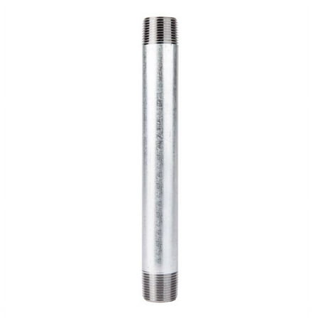 Ldr .75in. X 8in. Galvanized Steel Nipples 30334X8