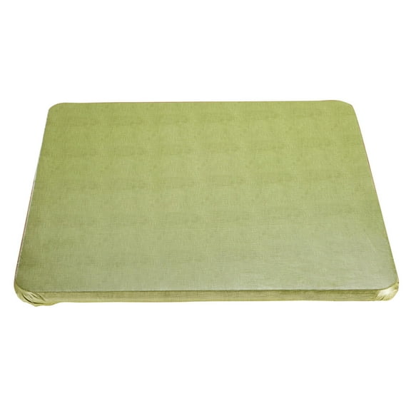 Illusion Weave Vinyl Elasticized Banquet Table Cover by HSK - 36" Square