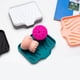 thumbnail image 2 of Billuyoard Caja de jabón Suministros de baño Soporte para platos Mano de obra fina multicolor Filtro de tamaño compacto Impermeable Estilo simple Juegos de accesorios de baño Rosa Grande Billuyoard  HA082365-05, 2 of 6