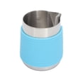 thumbnail image 1 of Jarra para espumar leche, taza para espumar leche de acero inoxidable de 350ml, accesorios para máquina de café, tecnología innovadora, 1 of 8