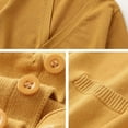 thumbnail image 5 of jinghuiyue Women Sweater Cardigans V Neck Knitted Uniform Button up Long Sleeve JK Top Clothing with Pockets XXL, 5 of 5
