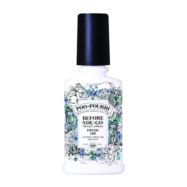 Aerosol de baño Poo-Pourri Before-You-Go Fresh Air, 118 ml, jazmín