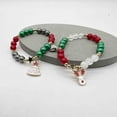 thumbnail image 1 of Salud y Belleza, Cuidado Personal, Productos para el Cuidado de la Salud, Productos para la Salud, Regalo de Navidad y San Valentín Pulsera Elástica con Cuentas y Letras Rotas, detergente detergente, 1 of 3