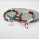 thumbnail image 1 of Pulsera elástica con cuentas y letras rotas para regalo de San Valentín y Navidad. Detergente para detergente., 1 of 3