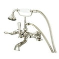 thumbnail image 2 of Water Creation F6-0007-05-AL Deck Mount Tub Faucet Polished Nickel Finished, 2 of 4