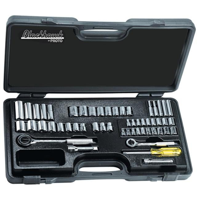 Blackhawk 5789753 53 Piece Socket Set 0.25 & 0.38 Drive