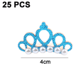 thumbnail image 2 of Apuakthei 25 pinzas para el pelo con forma de corona para mascotas, accesorios de aseo coloridos y brillantes para gatos, medianos y pequeños, 2 of 5