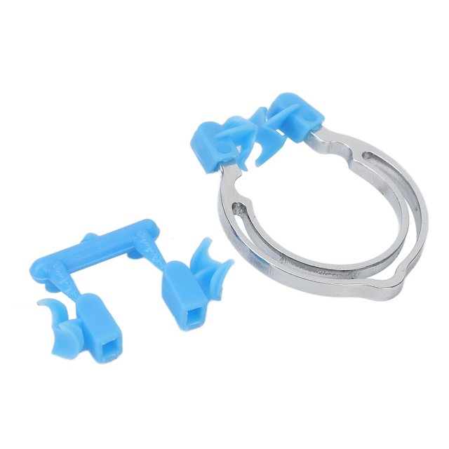 Clip Contorneado dental ANGGREK Abrazadera de Dientes portátil Plástico Acero
