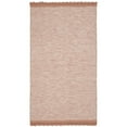 thumbnail image 6 of SAFAVIEH Montauk Sharlene Solid Braided Cotton Area Rug, Peach, 8' x 10', 6 of 7