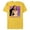 Yellow, variant on Disney Princess Pocahontas FEARLESS Purple Ombre T-Shirt- Short Sleeve Blended T-Shirt for Adults - Customized-Purple