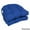 Royal Blue, variant on Blazing Needles Solid Twill U-Shaped Tufted Chair Cushions (Set of 2), 16", Grape