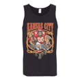 thumbnail image 2 of Wild Bobby,Kansas City Fan KC Fantasy Football Sports, Mens Graphic Tank Top, Black, Small, 2 of 3