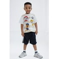 thumbnail image 2 of Paw Patrol Chase Marshall Rubble T-Shirt and Mesh Basketball Shorts Outfit Set Toddler to Little Kid, 2 of 5