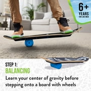 Flybar Learn to Skate, Skateboard Trainer, Balance Board for Boys and Girls, Ages 6 and up