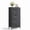 Black Wood, variant on Simenmax 4 Storage Dresser for Bedroom, Wide Fabric Closet Chests Organizer Tower Furniture with Wooden Top Metal Frame for Clothes, Room, Living Room, Hallway, Entryway, White