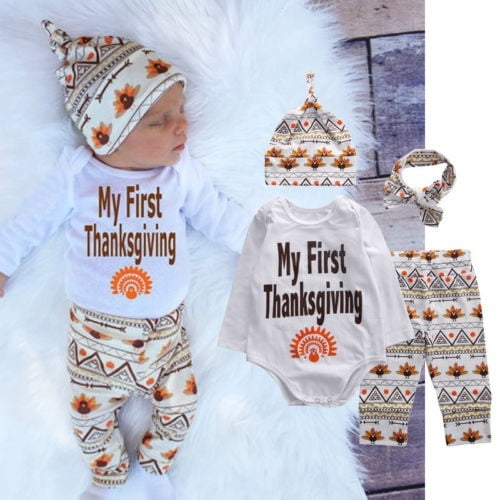 preemie thanksgiving outfit girl