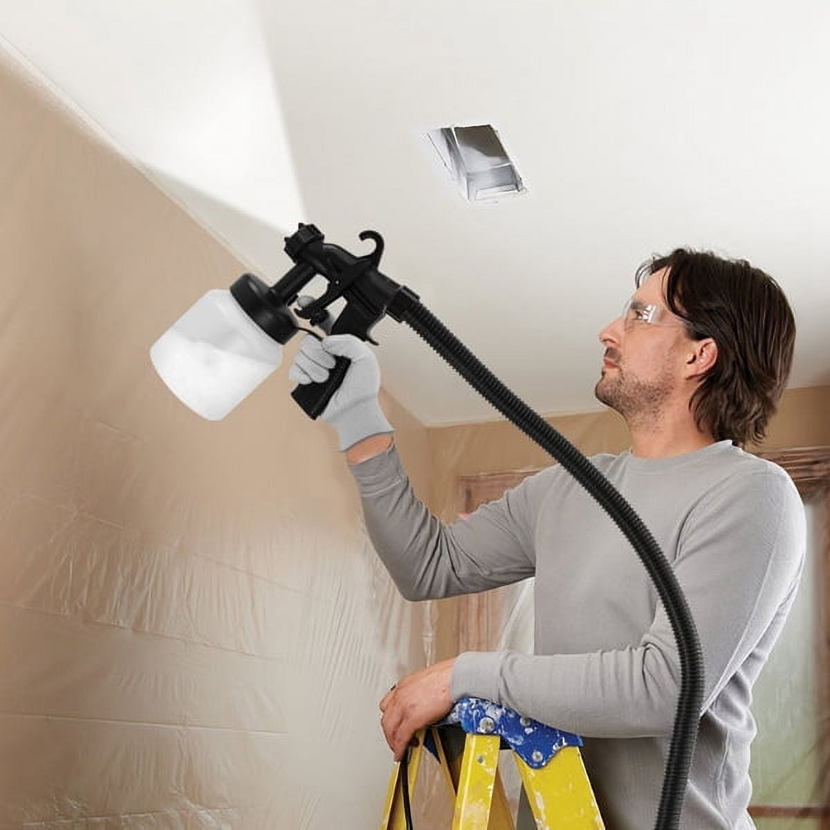 AsterOutdoor Spray Painter 650w Paint Sprayer Machine Hvlp Oil Primer Water Sprayer
