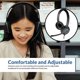 thumbnail image 2 of Auriculares estéreo USB-C Cyber Acoustics AC-5014, paquete de 20, 2 of 6