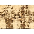 thumbnail image 1 of Ahgly Company Indoor Rectangle Abstract Brown Modern Area Rugs, 2' x 3', 1 of 4