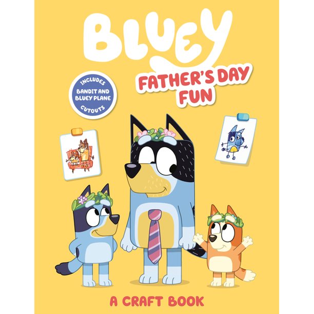 Bluey Bluey Father's Day Fun A Craft Book (Paperback)