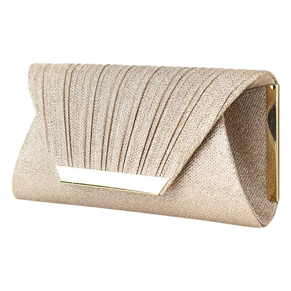 LONGshukeji Glitter Clutch Purses for Women Evening Bags Clutches Flap Envelope Handbags Large Wedding Party Prom Purse