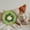 A312 Green 15.4x2.8", variant on Fruit Pillow 15.35x15.35x2.76 Inch Fruit Slice Round Throw Pillows With Sponge Stuffed Floor Cushion For Home Camping Tent Cushion